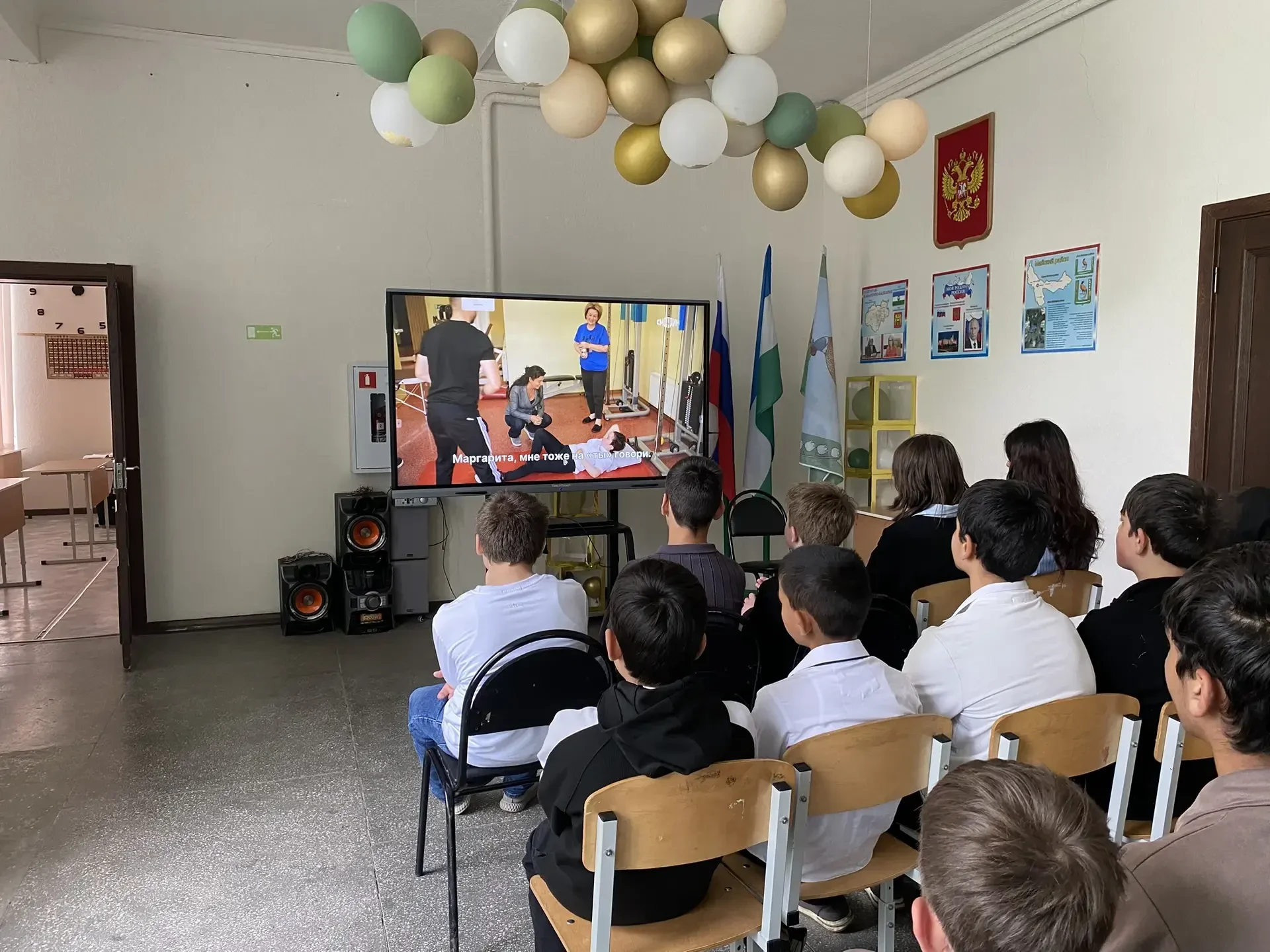 В рамках  Международного фестиваля документального кино «RT. Док на базе МКОУ ООШ№10 г. Майского был