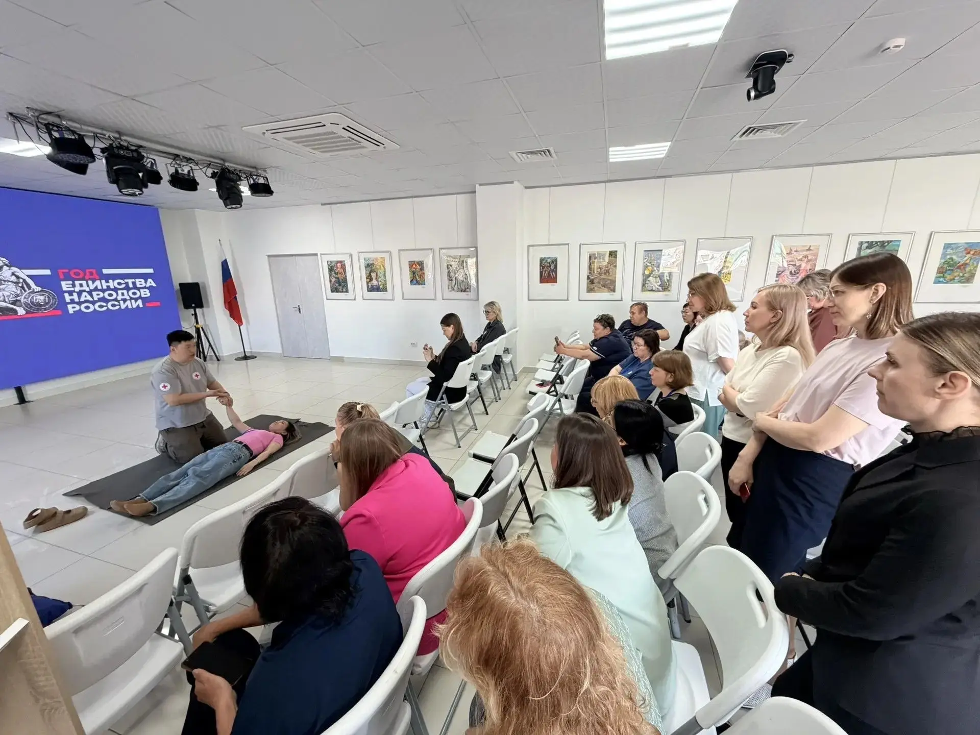 ✅ В дирекции по реализации программ строительства прошло мероприятие по неотложной помощи. Специалис