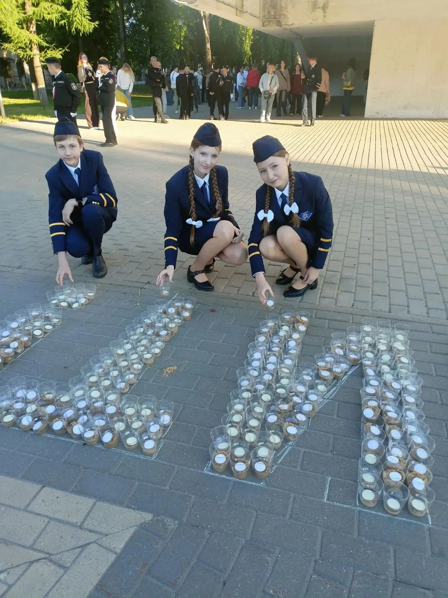 🔥22 июня, в День памяти и скорби, в нашей школе прошли мероприятия, посвященные началу Великой Отеч