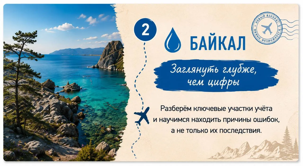Вторая остановка – БухБАЙКАЛ 💧 

Коллеги, добро пожаловать на Байкал – самое глубокое озеро в мире,