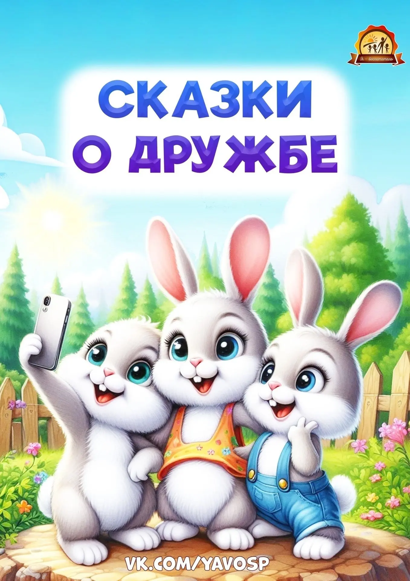 Сказки о дружбе.
Совместное чтение с ребенком - отличный способ провести время вместе, развивать реч