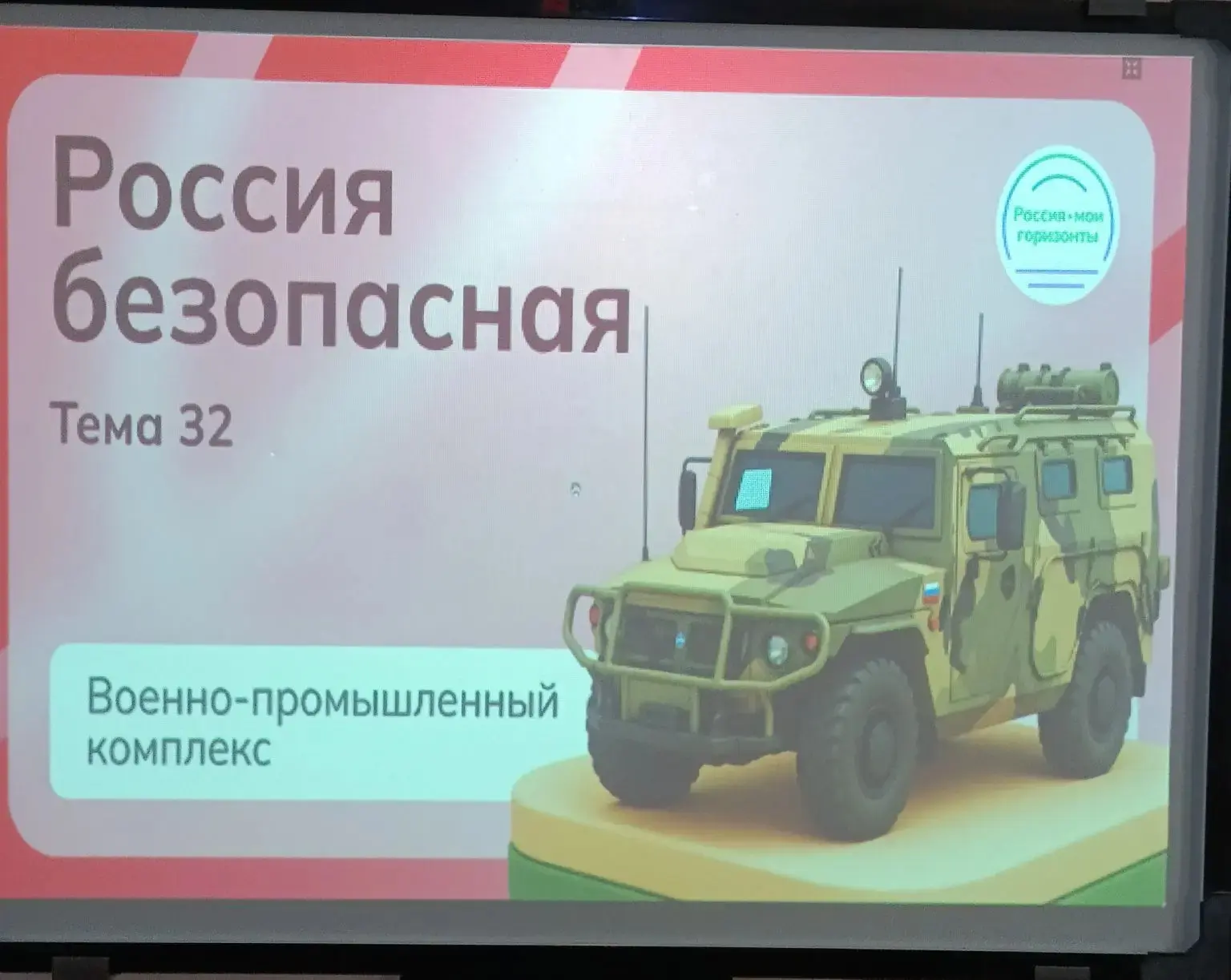 7 мая 2026 года в рамках курса «Россия – мои горизонты» для обучающихся 6-9 классов прошли профориен