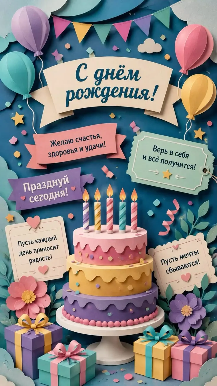 #сднёмрождения
Подпишитесь,✍️ 
всегда пригодится👇
НАШИ КАНАЛЫ:

ОТКРЫТКИ ДЛЯ ВАС 💌 
🎉 С ДНЁМ РОЖД