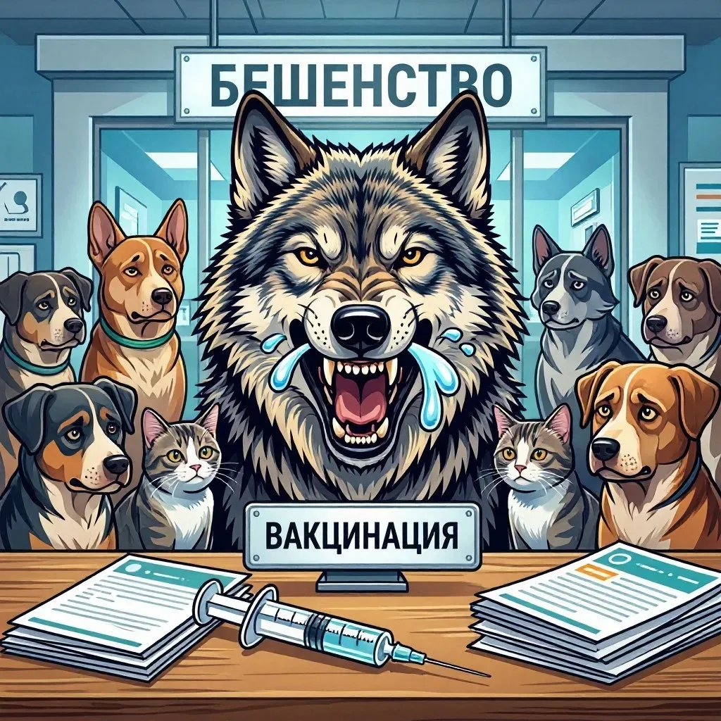 Бешенство — это смертельно опасное вирусное заболевание, поражающее центральную нервную систему тепл