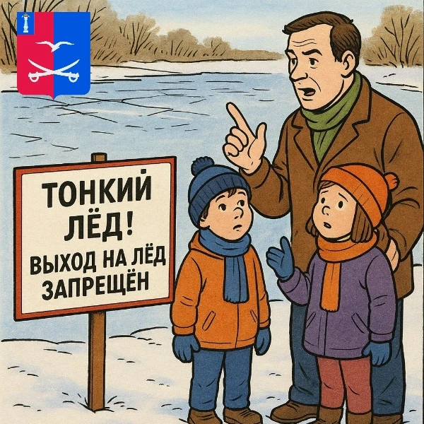 Осторожно! Тонкий лёд!🧊

С наступлением первых осенних заморозков вода в водоемах покрывается тонки