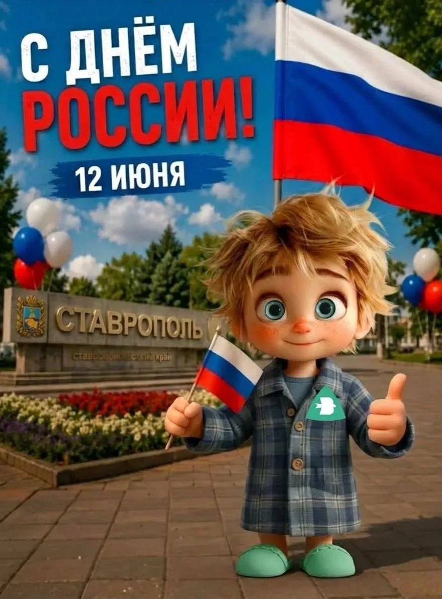 С Праздником! С Днем России! 🇷🇺
мы для Вас работаем в штатном режиме с 9:00 - 19: 00 ✅⏰
по адресу 