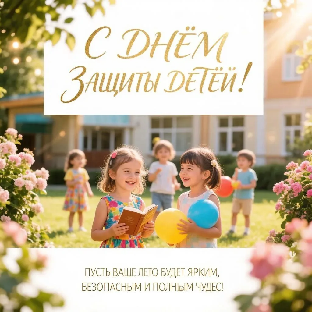 Дорогие ребята, уважаемые родители и педагоги!

Наша школа от всей души поздравляет вас с "Днём защи