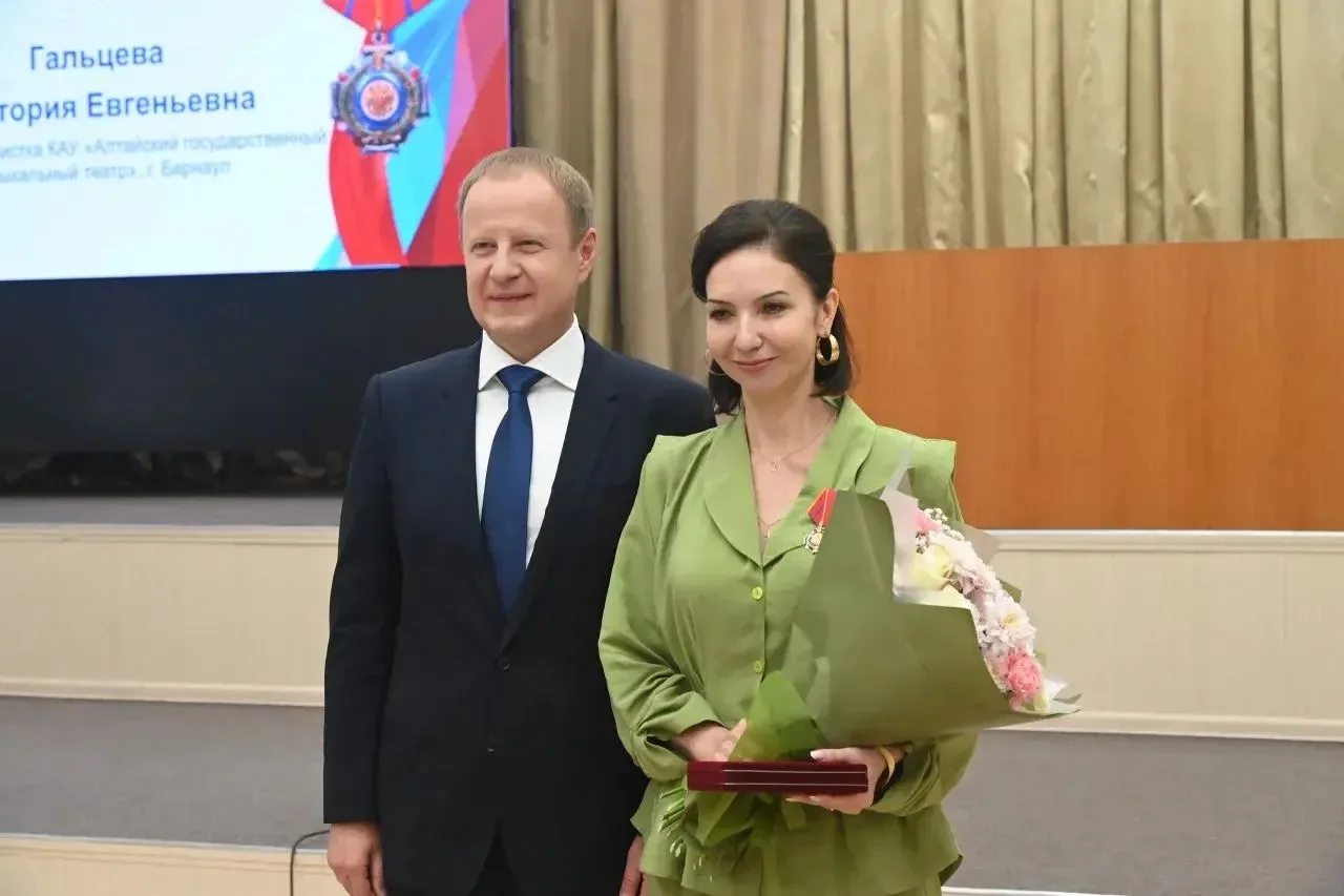 С огромной гордостью и радостью поздравляем нашу артистку, з.а. РФ Викторию Гальцеву, с высокой госу