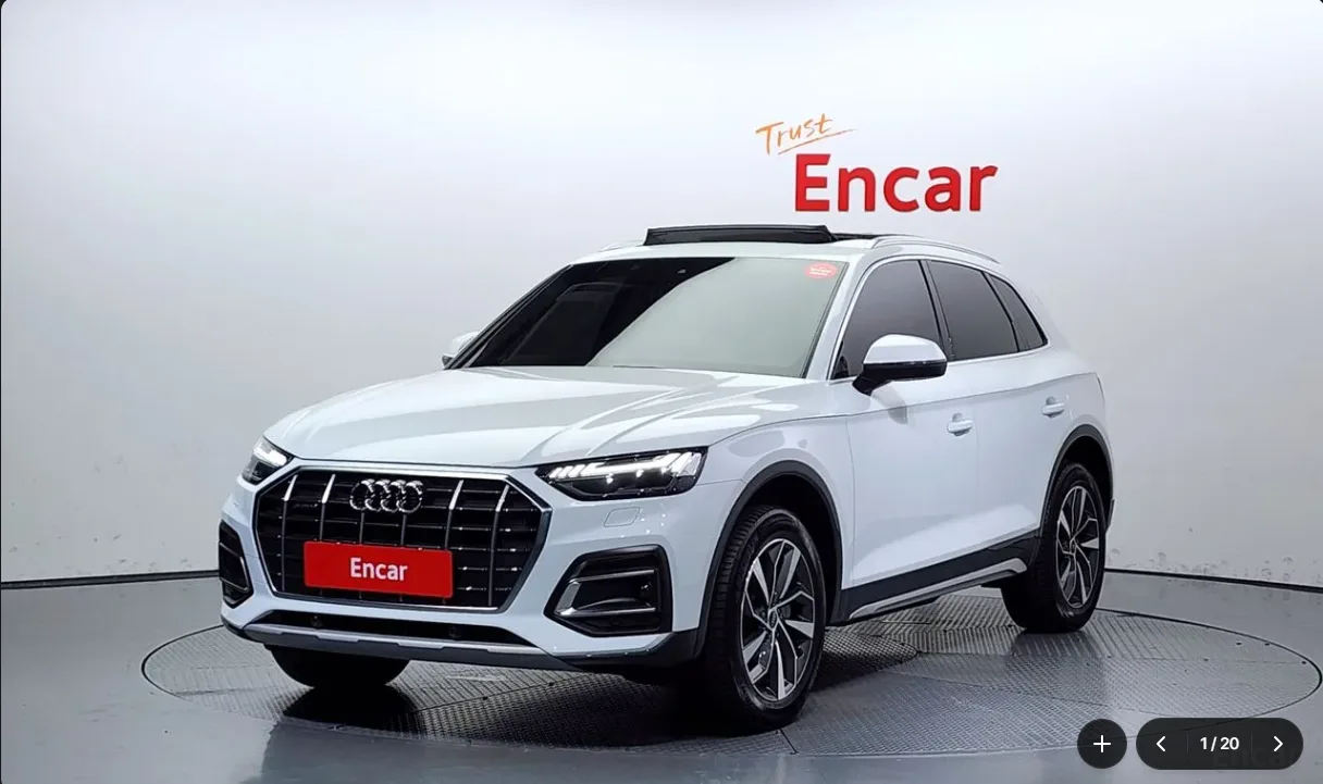 Audi Q5 45TFSI Quattro 
Южная Корея 
2023г
2.0 л бензин
4WD
249 л.с
Пробег 38 843км
Без окрасов
Раст