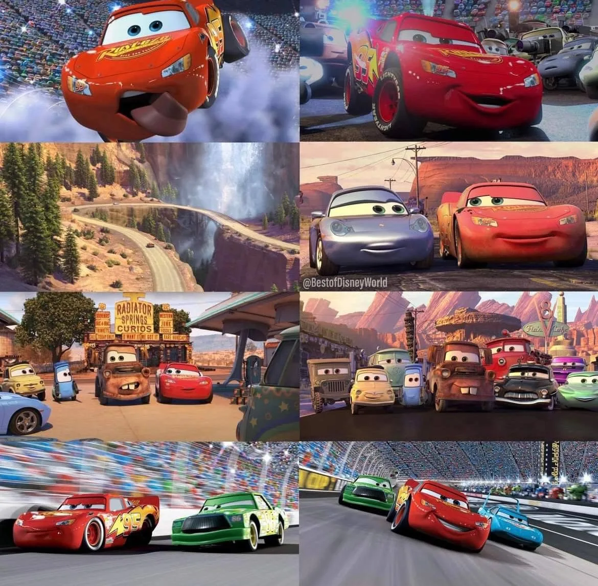 🏎️ Легендарному мультфильму «Тачки» исполнилось 20 лет! 

История Молнии Маккуина и жителей Радиато