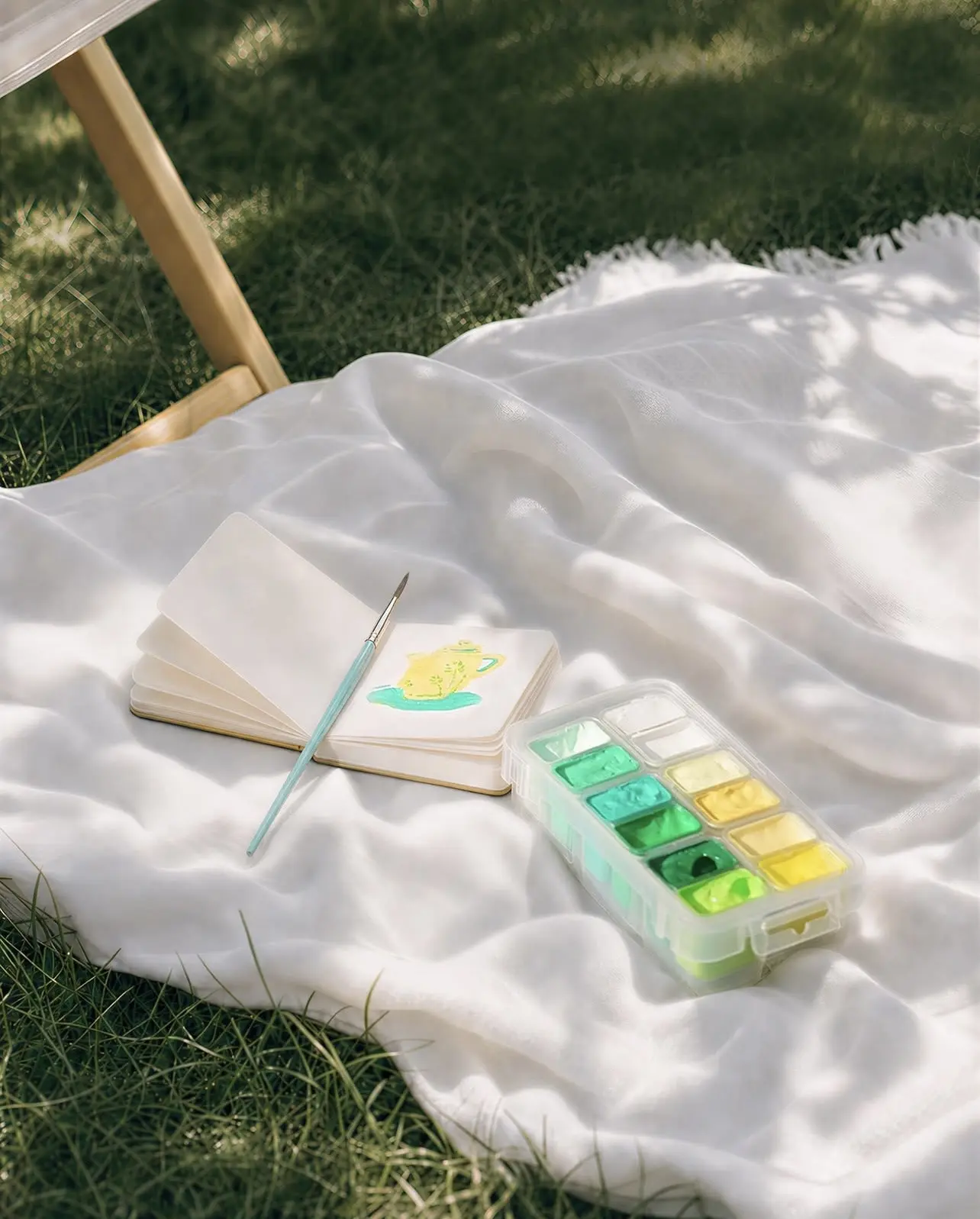 Солнце светит ярче, а значит — пора выходить из студий на пленэр! 🌿

Пленэр — это особенная магия: 