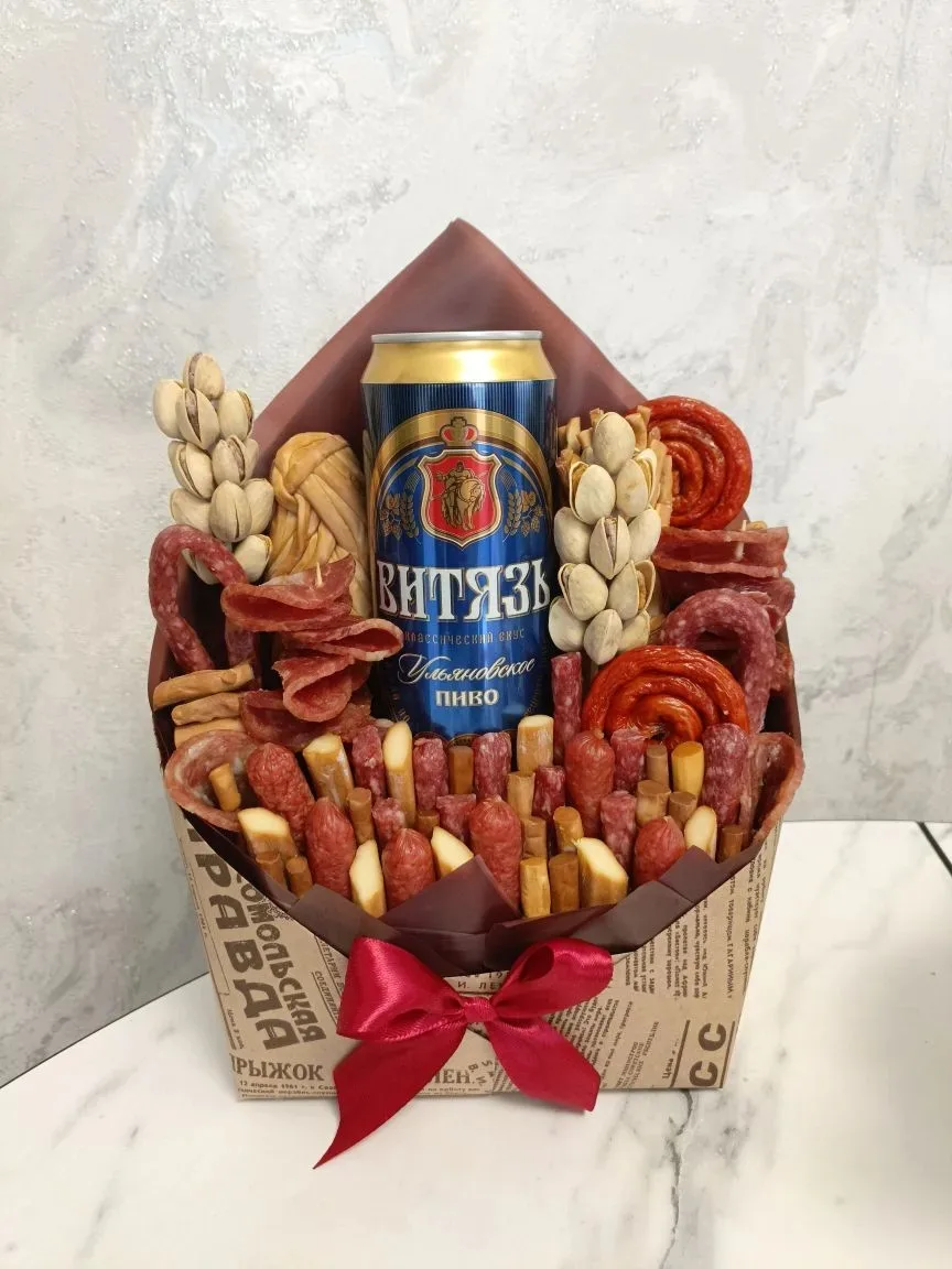 Мясной букет — подарок для настоящего мужчины!

Забудьте про банальные подарки: мы придумали кое‑что