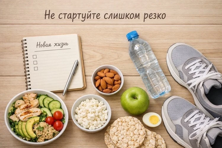 Дорогие, почему слишком быстрый старт часто заканчивается срывом, давайте разберемся🔻

Когда челове