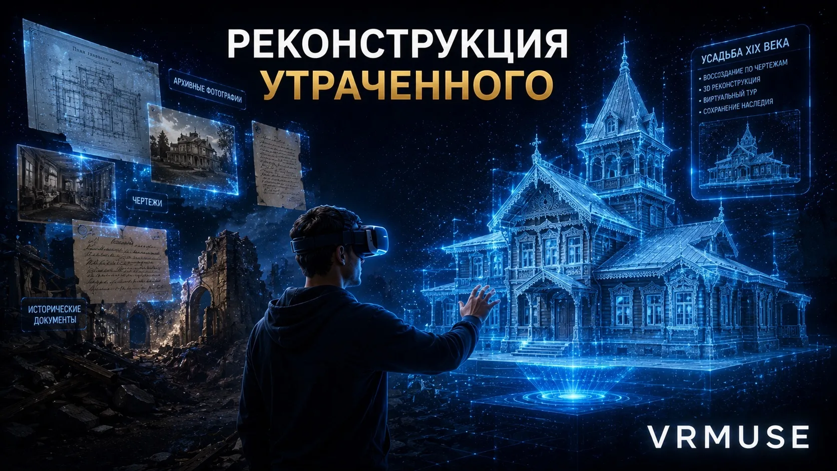 🏚️ Реконструкция утраченного: как технологии возвращают то, чего уже нет

Здания, которые снесли. У