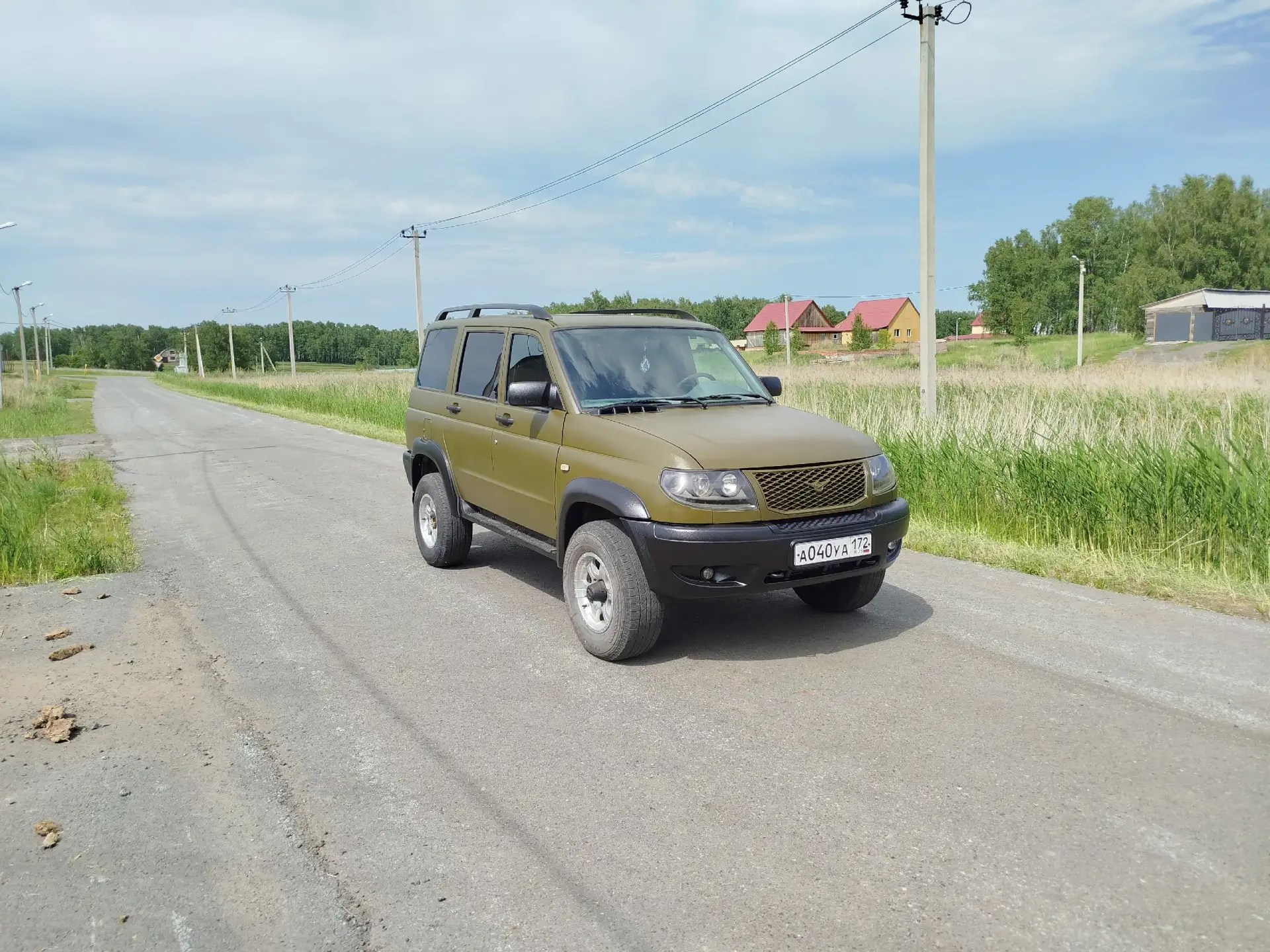 Продам УАЗ Патриот 2009 года .
АБС .
Кондиционер.
Подогрев сидений.
2-Печки.
Эл.стеклоподъемники
Тех