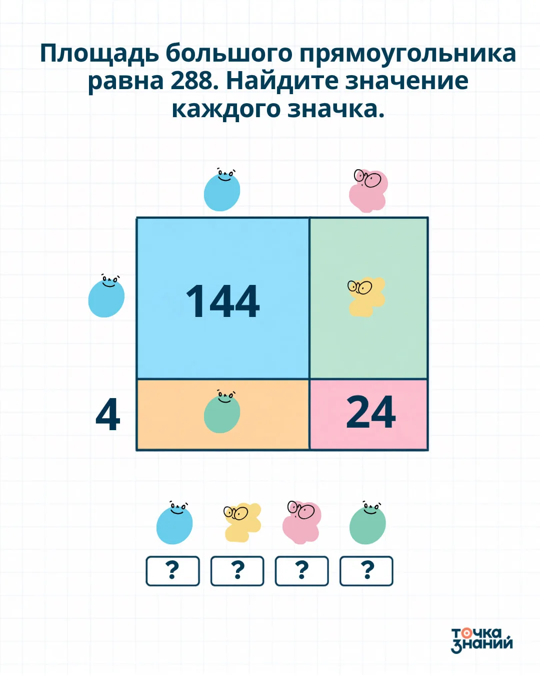 Разминка для ума с тучками и точками 🤓

Пишите ответы в комментариях 👇🏻

#утренняягимнастика