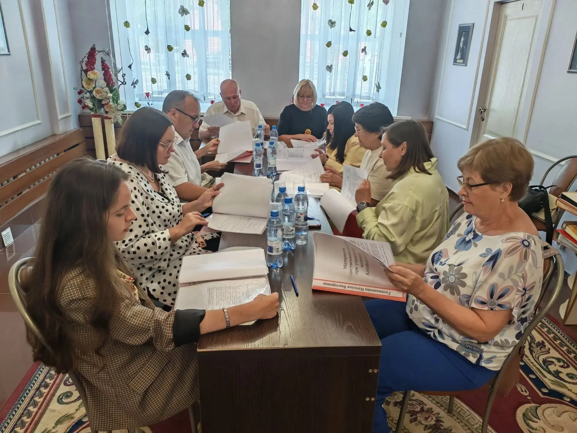 ✍️Состоялось очередное выездное заседание общественного совета при управлении юстиции Алтайского кра