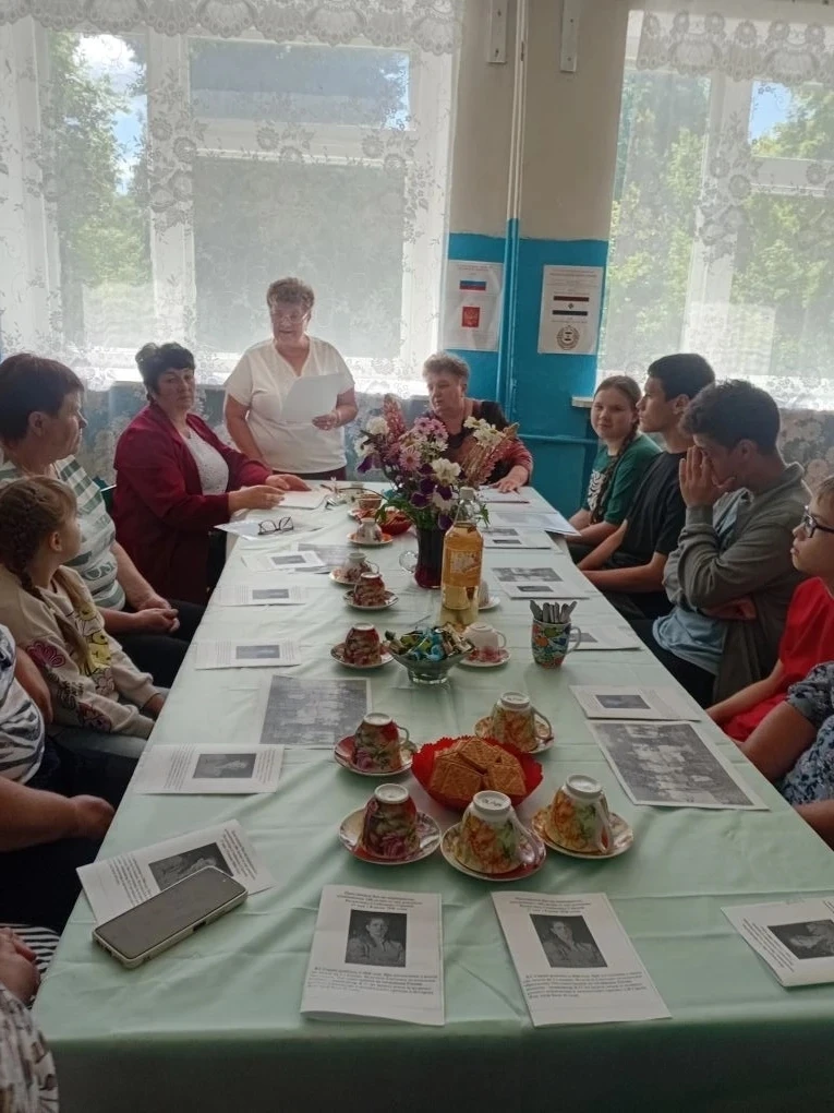 8 июня 2026 г. проводилось мероприятие, посвящённое 180-летию Валентине Семёновна Серовой, известной