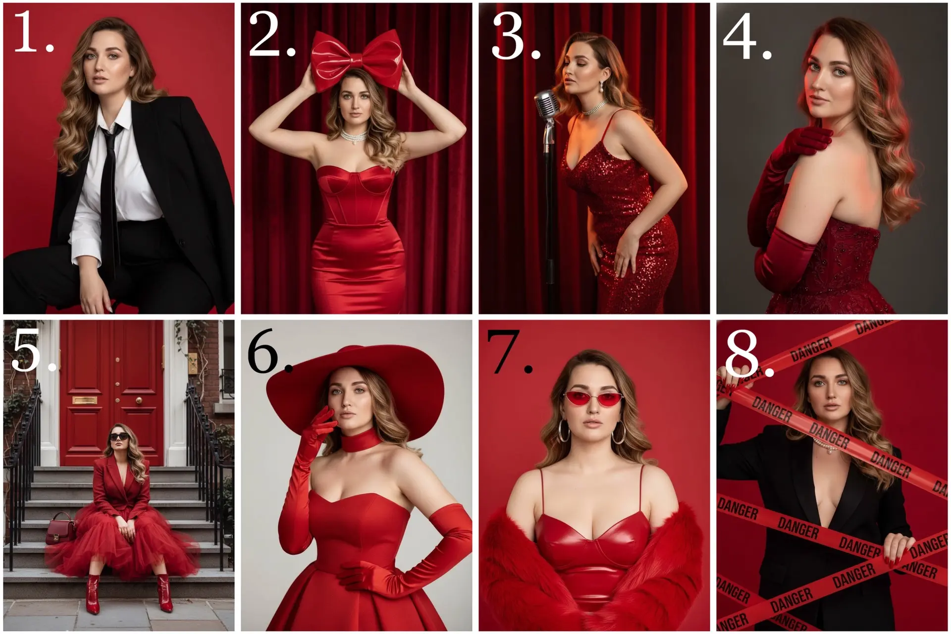 Промты для женской фотосессии Red mood❤️‍🔥

(Данный стиль уже внесен в наш бот в Готовые стили)

Пр
