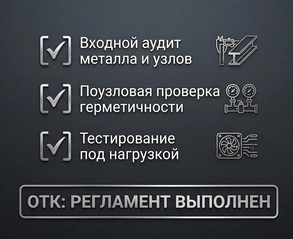 Внимание к деталям: как ОТК на «Ариаде» гарантирует надежность холода 🔎

В промышленном охлаждении 