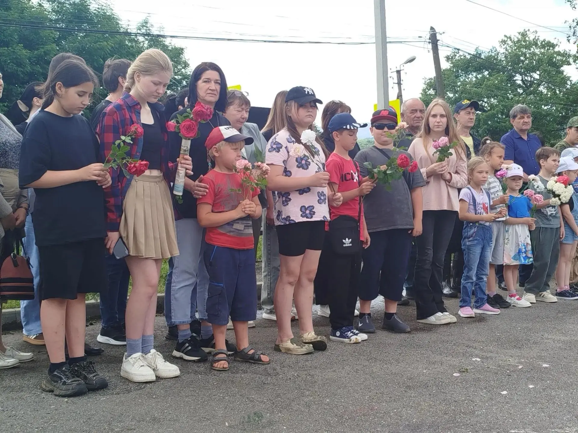 🕯️День памяти и скорби в пришкольном лагере"Солнышко".
🕯﻿Сегодня в нашем оздоровительном лагере с 
