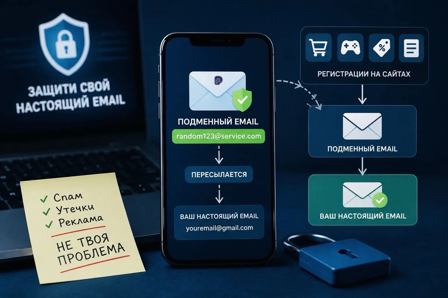 Твой email уже есть в десятках баз данных.
Вопрос только в том, знаешь ли ты об этом 😄
Один из самы