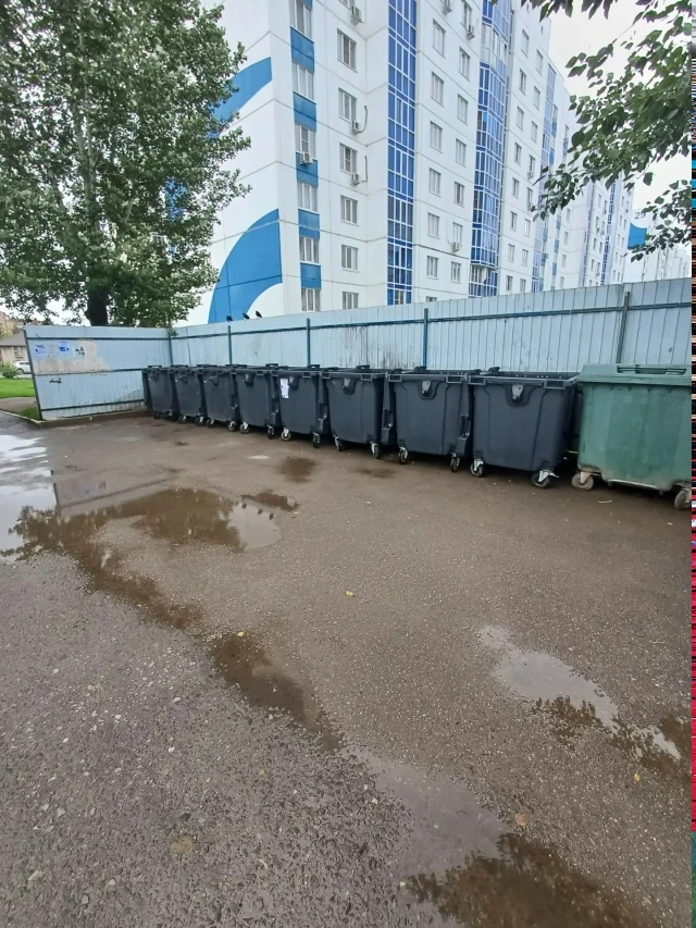 Исчезнувшие новые мусорные контейнеры на Майском бульваре вернули на место. 

Как пояснили в САБ по 