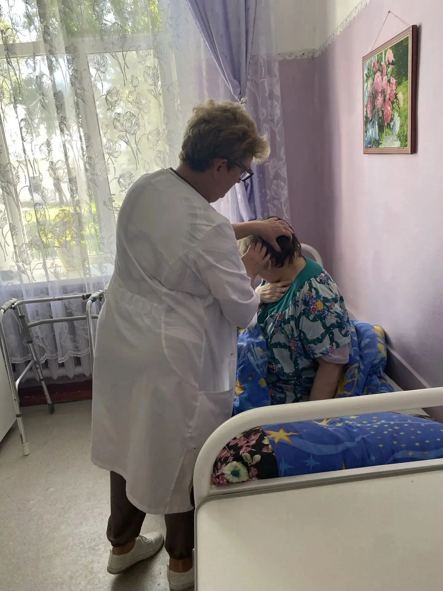 На минувшей неделе в филиале МКУ «КЦСОН Здвинского района» «Отделение милосердия для престарелых и и