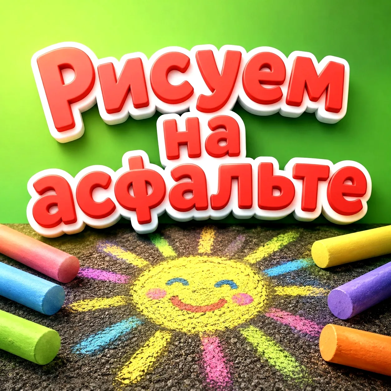 🎨 Мы рисуем на асфальте

🤩 Яркие краски, детская фантазия и хорошее настроение!

Пусть каждый рису