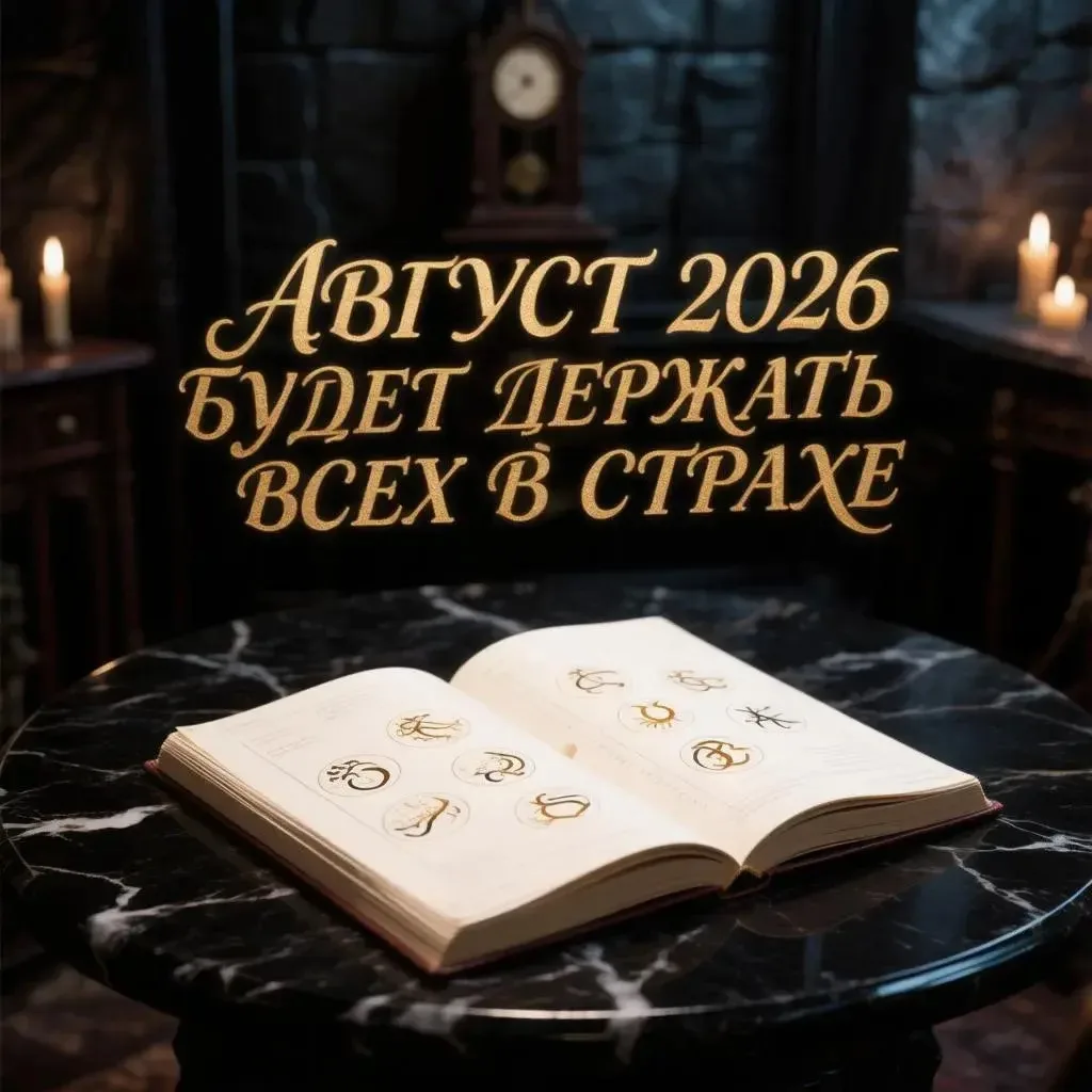 😳 АВГУСТ 2026 БУДЕТ ДЕРЖАТЬ ВСЕХ В СТРАХЕ

Нажми на свой знак зодиака и узнай, что тебя ждёт 👇

♈️