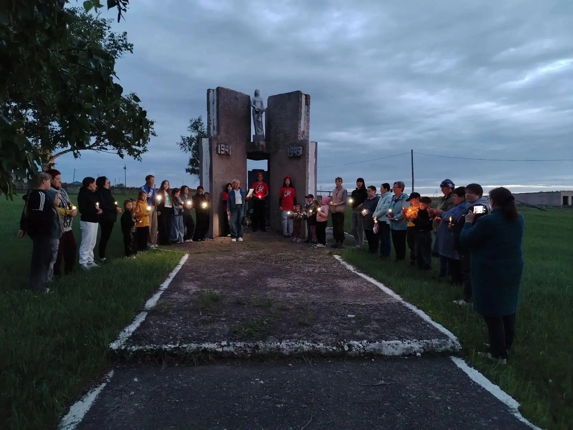 22 июня — День памяти и скорби.
Сегодня в нашем селе  состоялся памятный митинг,  посвящённый началу
