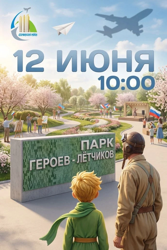 ВСЕ В ПАРК С МАЛЕНЬКИМ ПРИНЦЕМ!

Обновленный Парк героев-лётчиков приглашает вас на встречу с Малень