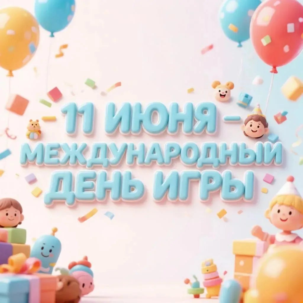 11 июня — Международный день игры! 🎲🏀

Друзья, сегодня особенный день, который посвящен тому, что 