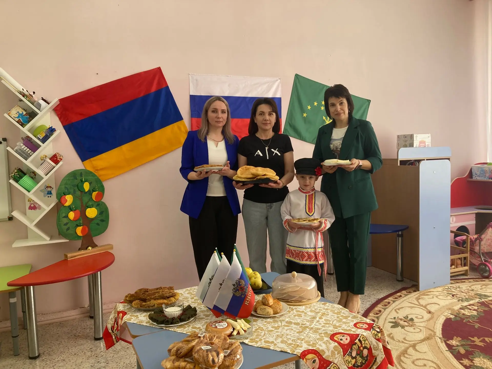 В рамках Года дошкольного образования  в средней группе «А» (корпус 1 п. Тульский)  прошло итоговое 