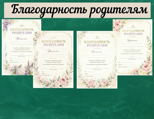 Нежные шаблоны «Благодарность родителям»

Автор

❤️ = СПАСИБО за наши полезные находки!
 С Началка В