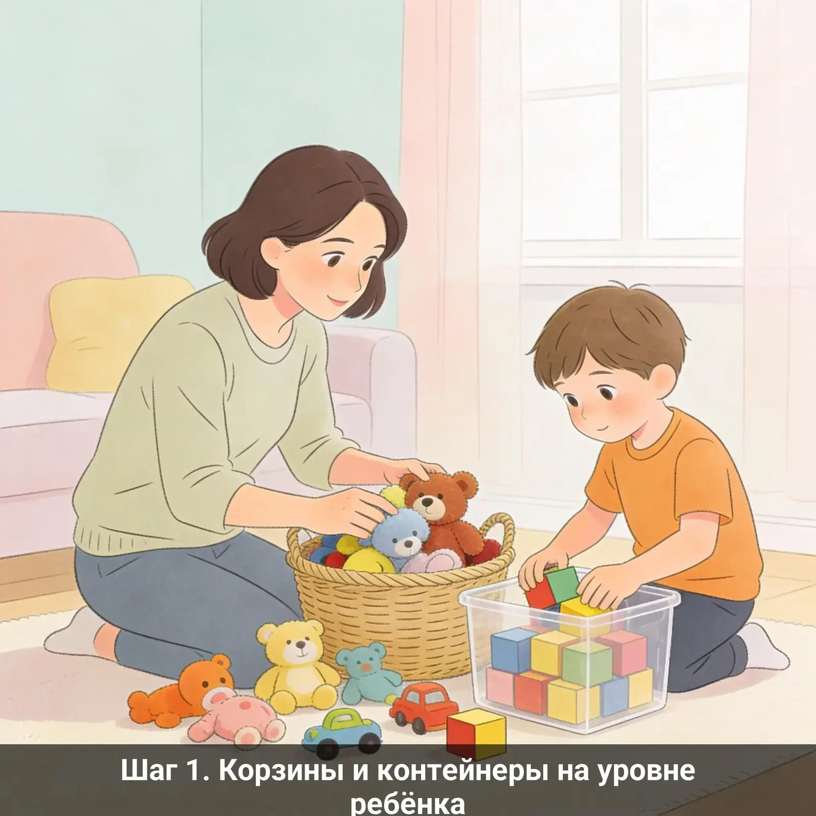 КАК УПОРЯДОЧИТЬ ИГРУШКИ И ПРИУЧИТЬ РЕБЁНКА К ПОРЯДКУ?🎲🧸🚀✨

Игрушки — это радость и... хаос! Кто и
