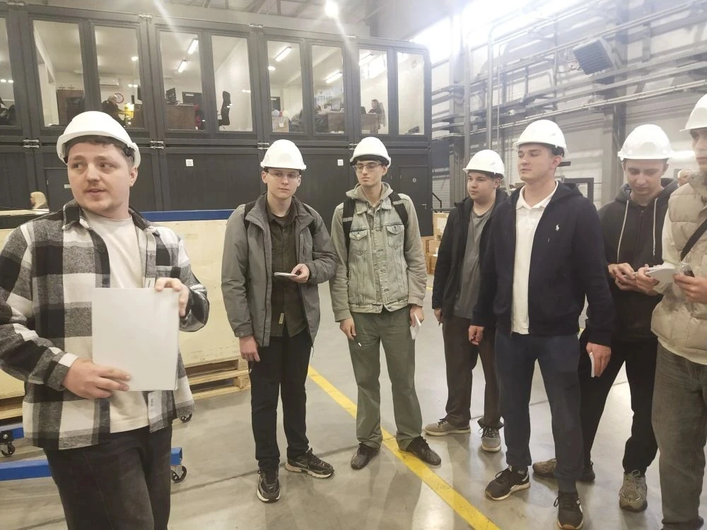 📍Студенты филиала побывали на производственной площадке компании «Стэртех» 
 
📆18 июня студенты гр