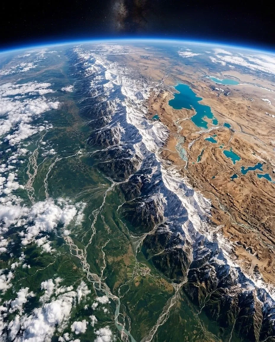 🏔 Гималаи как видны из Космоса 🌏

Подписаться 🌏