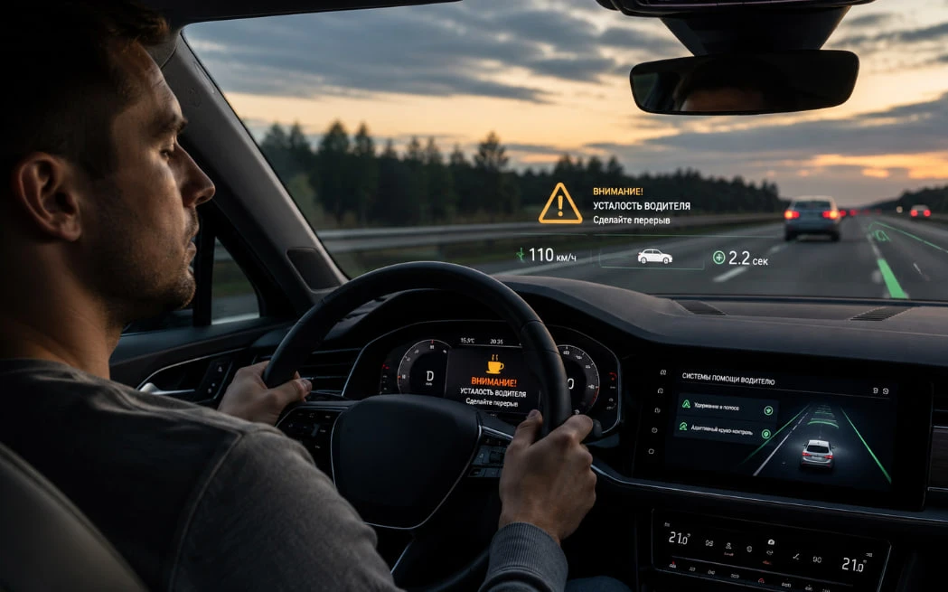 🚗 Ваш автомобиль следит за усталостью? Такие системы становятся нормой

Многие считают, что контрол