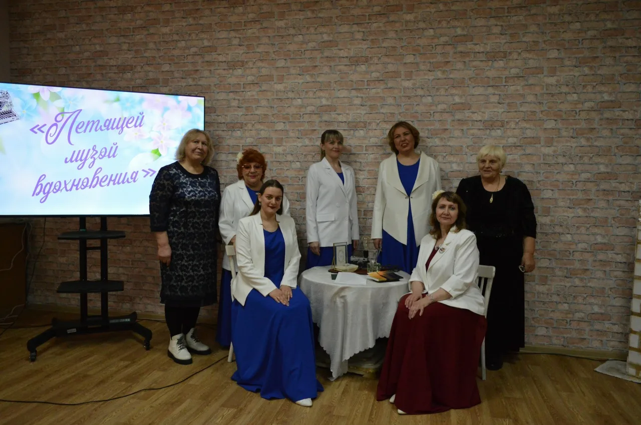 ✨ 21 марта, во Всемирный день поэзии, в Доме культуры железнодорожников состоялся литературно-поэтич
