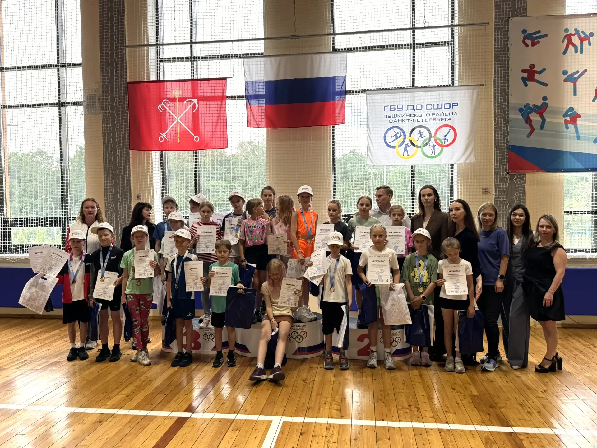 🏃‍♀️‍➡️🏃‍♂️‍➡️ На базе нашей спортивной школы вчера состоялось торжественное закрытие профильной с
