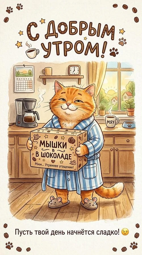 Доброе утречко ❤️✋️😊