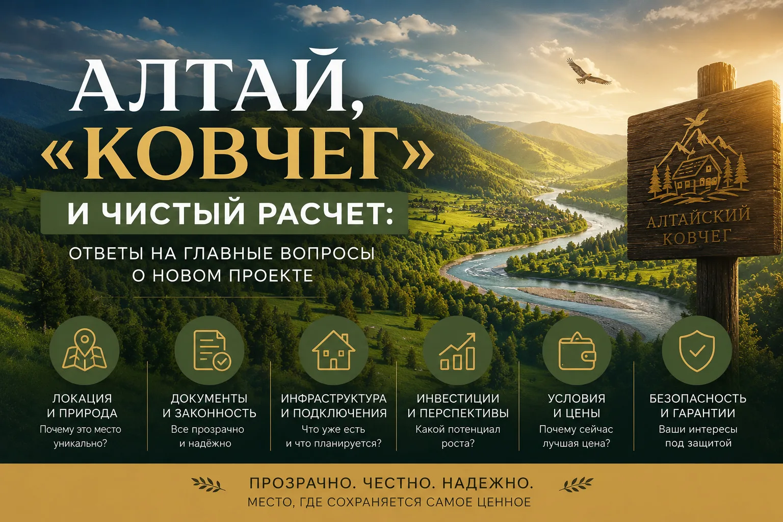 🏔 После официального предстарта нашей новой локации в Горном Алтае нам задают много вопросов, и это