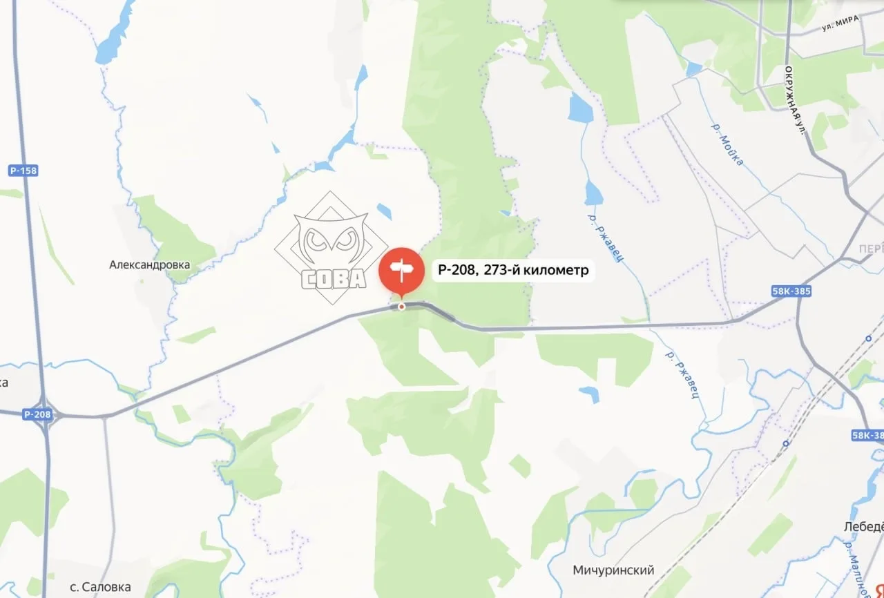 Камеру в ящике установили на 273км трассы Тамбов-Пенза. 

Фиксирует превышение скорости при движении