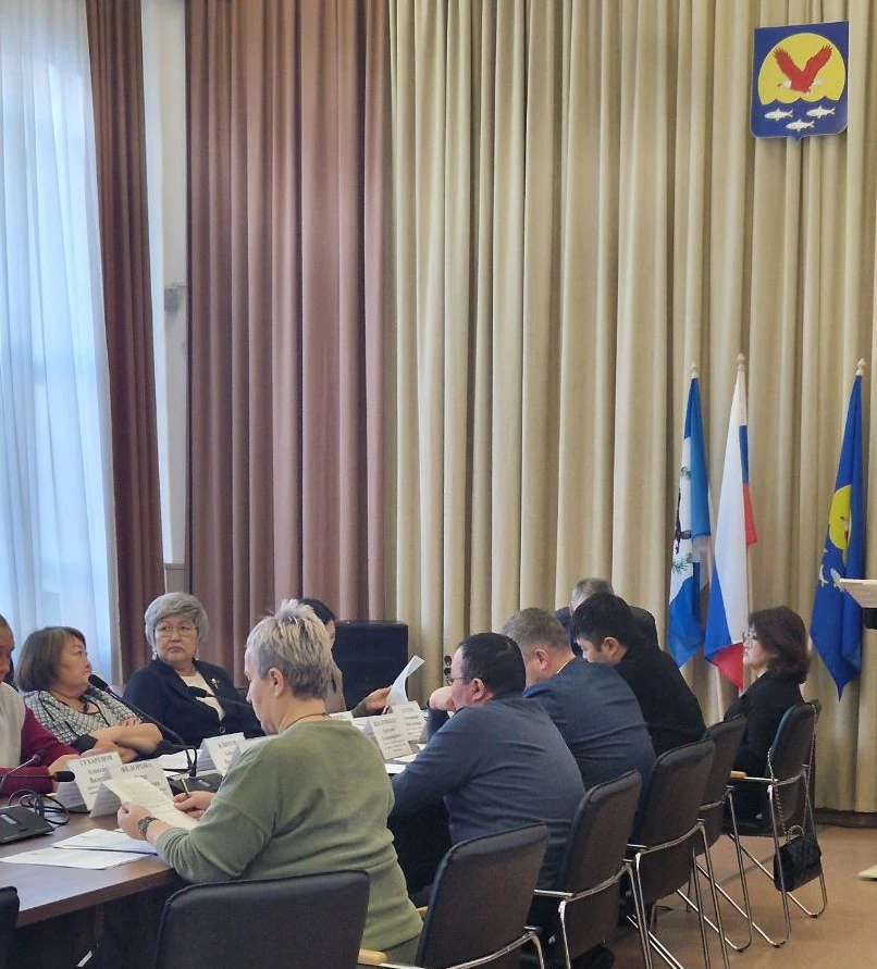 Председатель Контрольно-счетной палаты Ольхонского района Римма Убонеева приняла участие в заседании