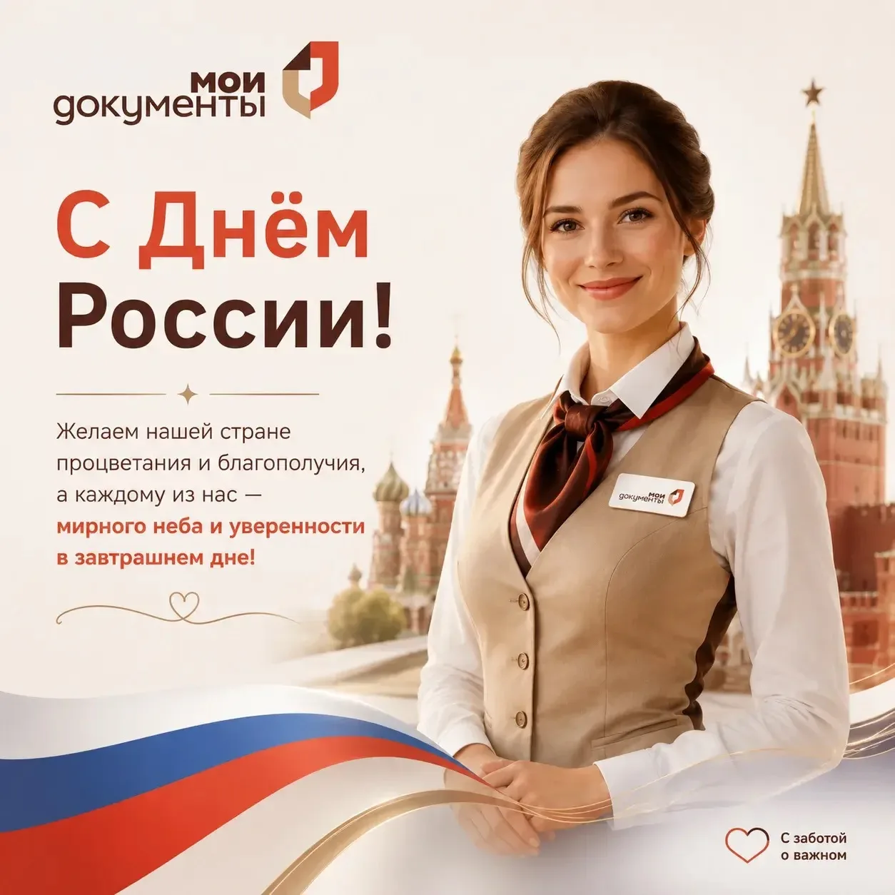 С Днём России, дорогие жители и коллеги!

🇷🇺 12 июня мы отмечаем один из самых важных государствен