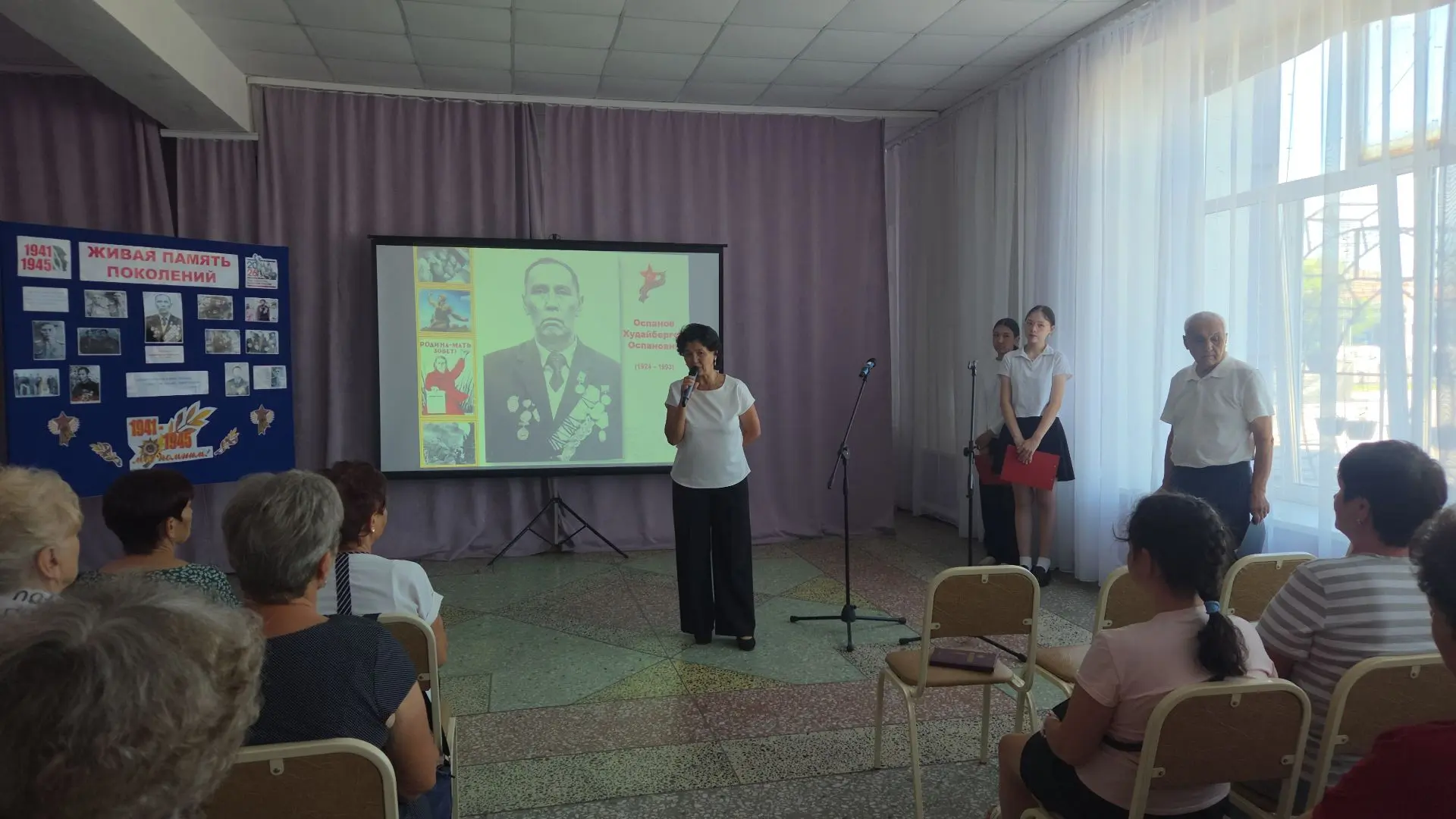 В Одесском состоялось трогательное мероприятие «Подвиг отцов в сердцах сохраним». Его цель — не дать