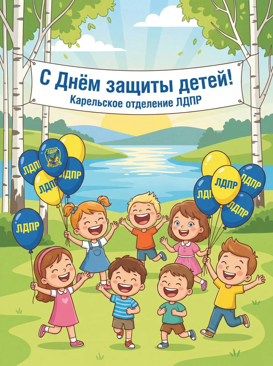 🌟 С Днём защиты детей! 🌟

Дорогие жители Республики Карелия!

Сегодня мы отмечаем особенный день -