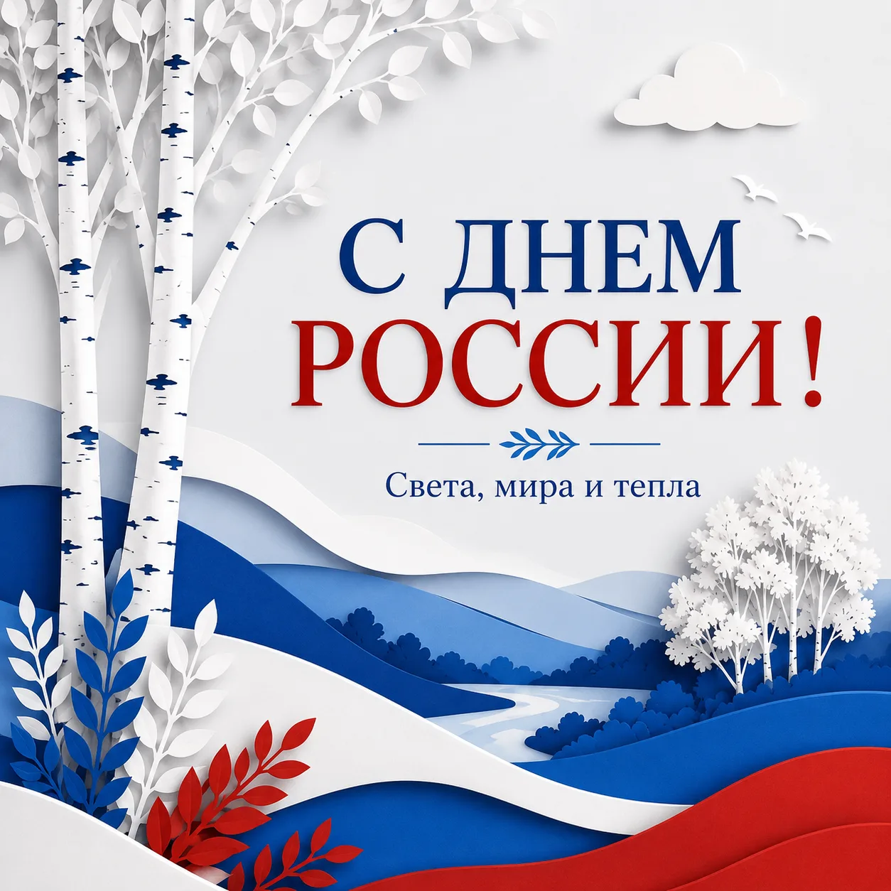Поздравляем с Днём России!🇷🇺

Этот праздник объединяет всех, кто любит свою Родину, гордится её ис