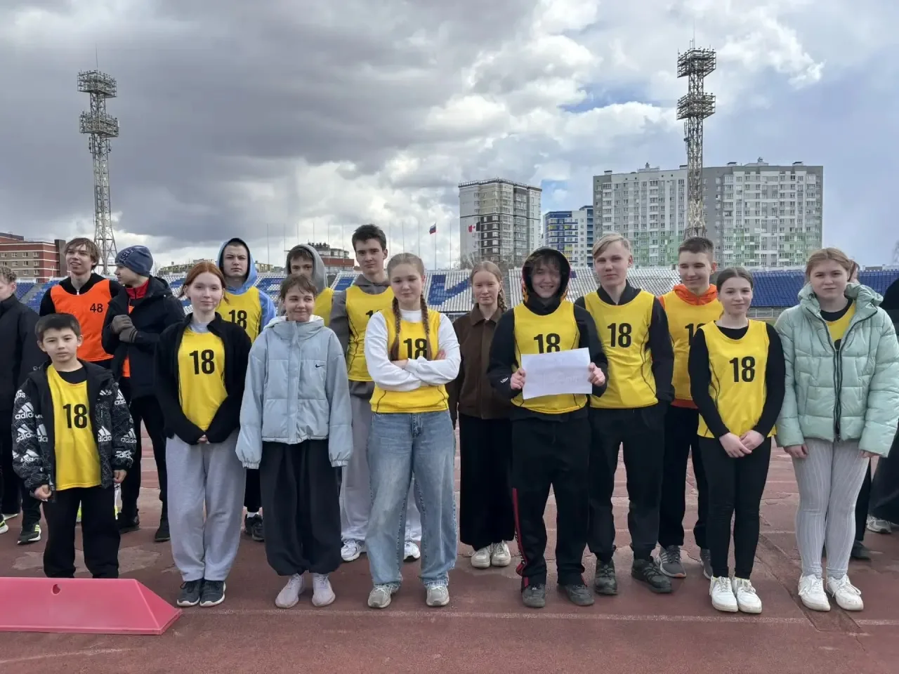 🏃‍♂️🏃‍♀️Эстафета «ДРУЖБА» 

29 апреля наша школа приняла участие в легкоатлетической эстафете «Дру